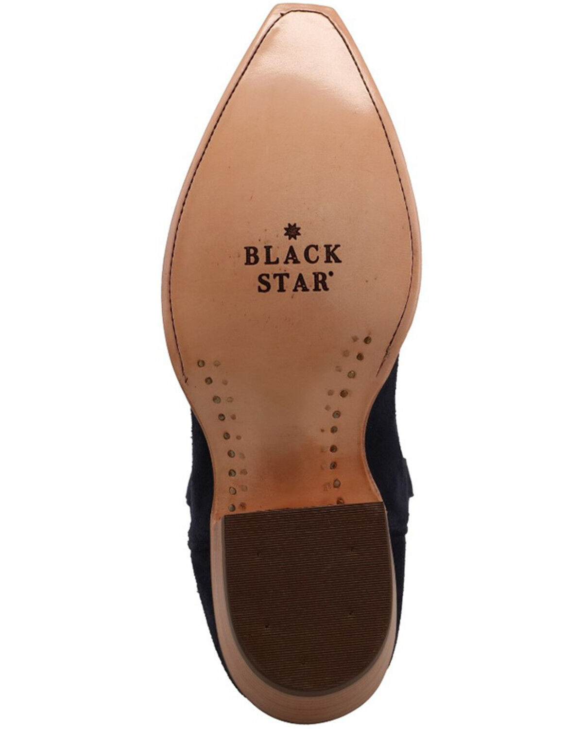 Image #7 - Black Star Women's Victoria Western Boots - Snip Toe, Navy, hi-res