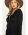 Image #3 - Cripple Creek Women's Black Micro-Suede Long Sleeve Button Front Jacket , , hi-res