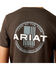 Image #2 - Ariat Boys'  Flag Logo Short Sleeve Graphic Print T-Shirt , Black, hi-res