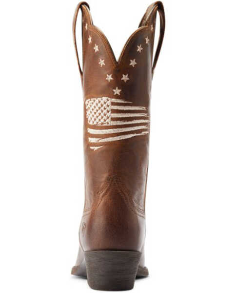 Image #3 - Ariat Women's Heritage Liberty StretchFit Western Boots - Medium Toe, Brown, hi-res