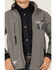 Image #3 - Cowboy Hardware Boys' Skull Flag Softshell Jacket, Grey, hi-res
