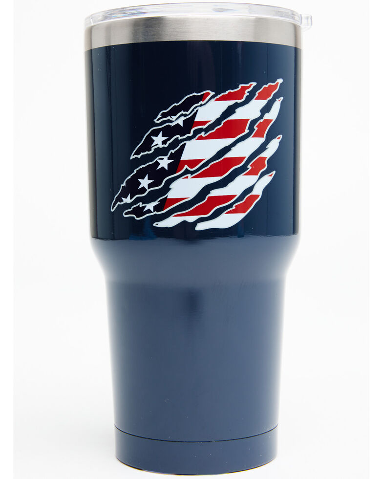 Boot Barn Slasher Flag Tumbler, Navy, hi-res