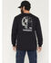 Image #1 - Carhartt Men's FR Force&reg; Loose Fit Lightweight Long Sleeve Camo C Graphic T-Shirt, Black, hi-res