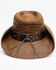 Image #2 - Shyanne Girls' Shane Raffia Straw Western Hat, Brown, hi-res