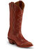 Image #1 - Tony Lama Women's Cognac Emilia Western Boots - Pointed Toe, Cognac, hi-res