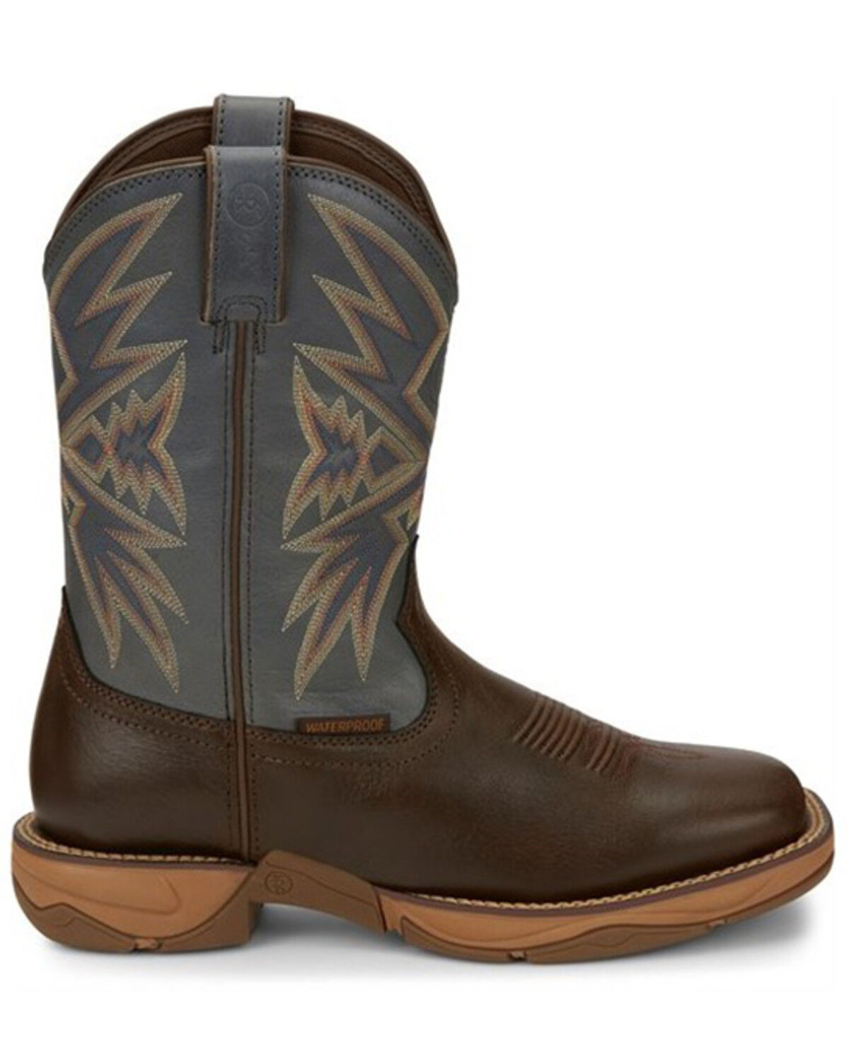 Image #2 - Tony Lama Men's Bartlett Coffee Western Work Boots - Soft Toe, Brown, hi-res