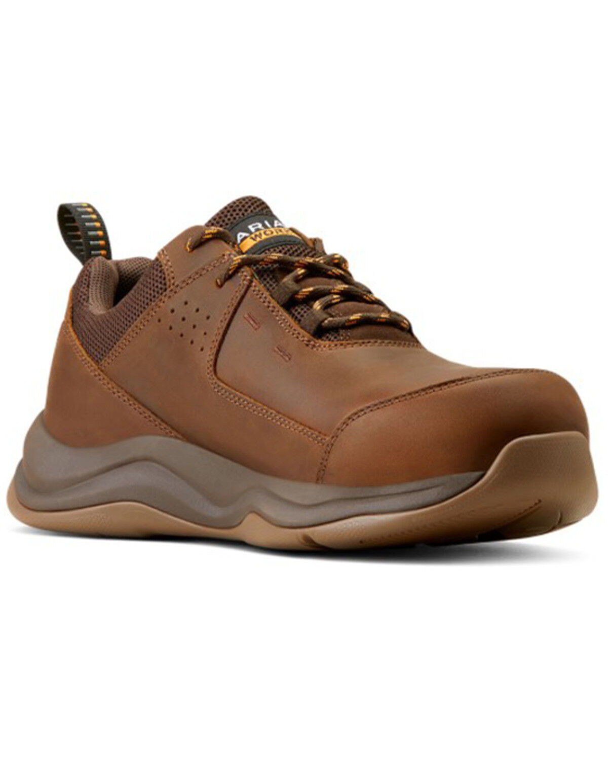 Image #1 - Ariat Men's Working Mile SD Work Shoes - Composite Toe, Brown, hi-res