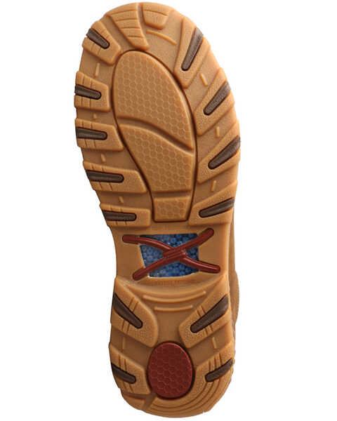 Twisted X Men's Driving Hiker Boots - Moc Toe, Brown, hi-res