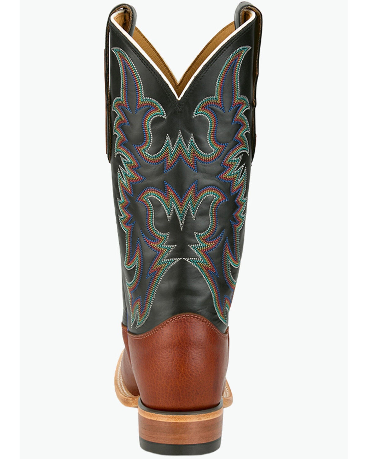 Image #5 - Justin Men's Braxton Performance Western Boots - Broad Square Toe, Cognac, hi-res