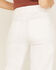 Image #4 - Unpublished Denim Women's Front Seam Straight Jeans, White, hi-res
