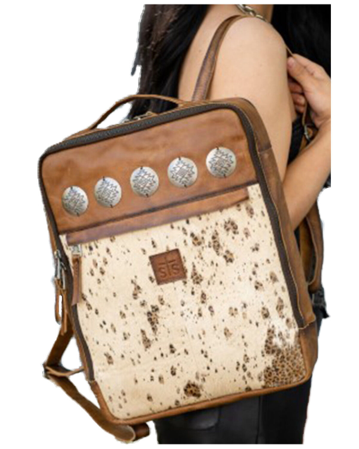 Image #1 - STS Ranchwear by Carroll Women's Lennon Backpack, Cream, hi-res