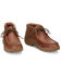 Justin Men's Cappie Cowhide Leather Casual Lace-Up Shoe - Moc Toe , Brown, hi-res