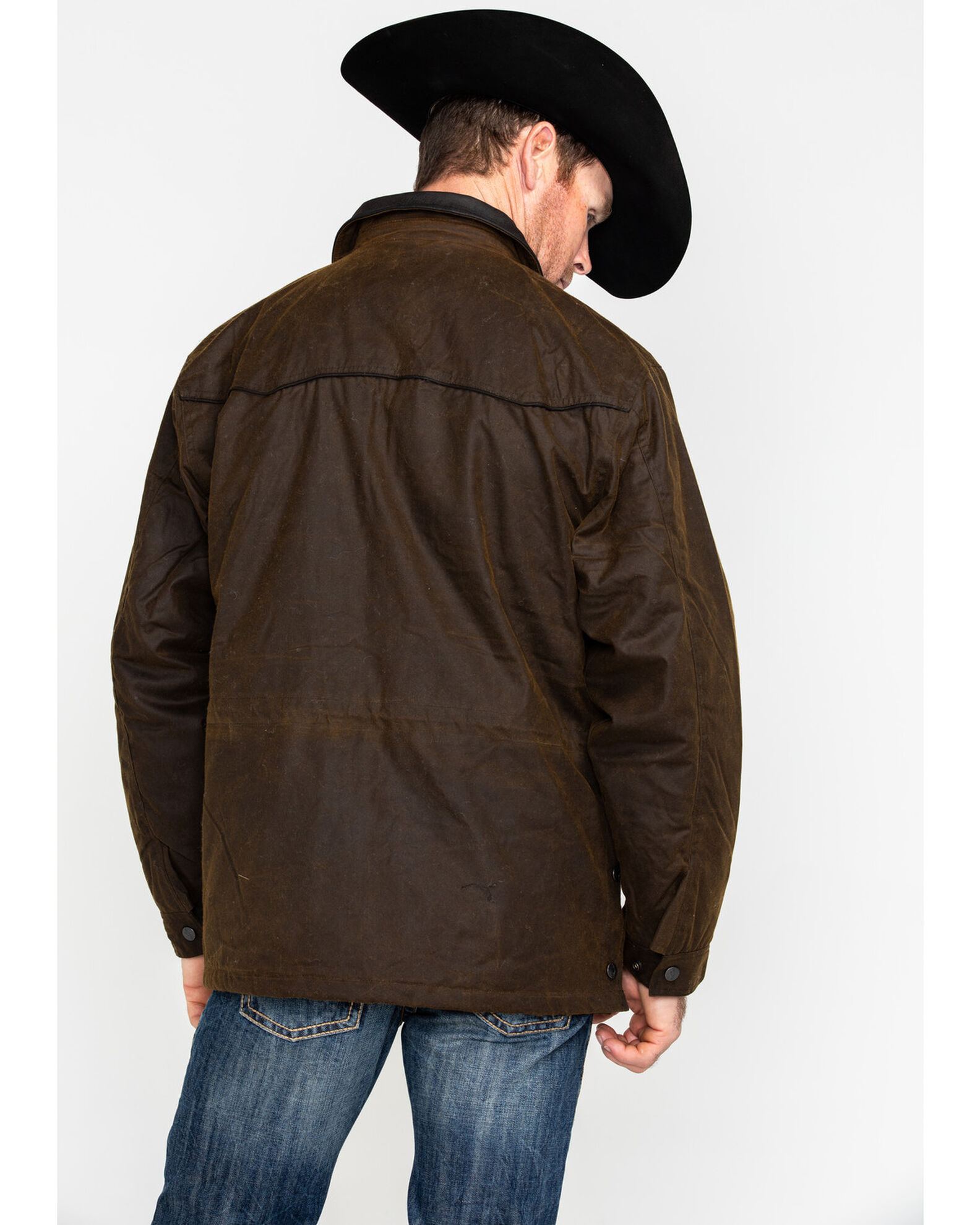 Outback Trading Co Men s Oilskin Rancher Jacket Sheplers