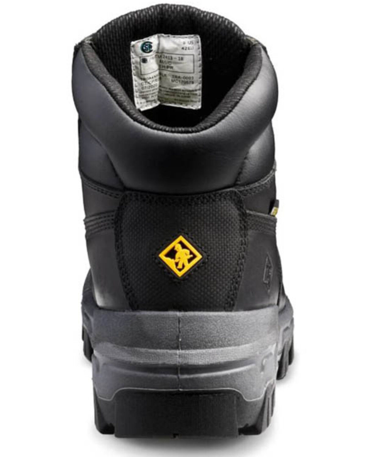 Image #5 - Kodiak Men's 6" Sentry Waterproof Metguard Work Boots - Composite Toe, Black, hi-res