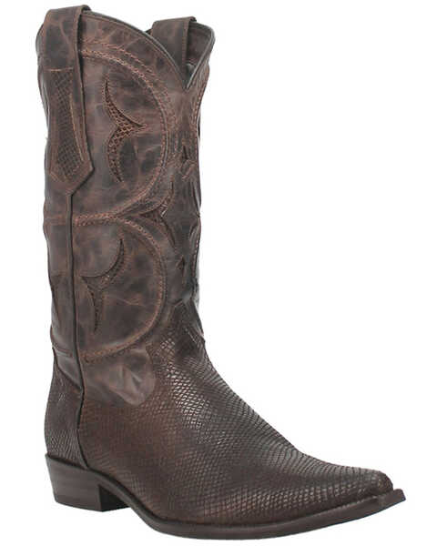 Dingo Men's Dodge City Western Boots - Snip Toe, Brown, hi-res