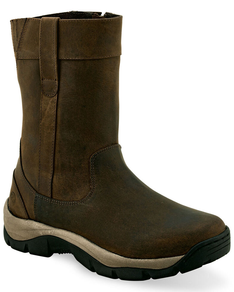 Old West Men's Side Zipper Western Work Boots - Soft Toe | Sheplers