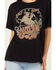 Image #3 - Idyllwind Women's Outlaw Livin' Short Sleeve Graphic Tee, Black, hi-res