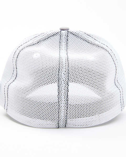 Image #3 - Cody James Men's Gray Logo Patch Mesh-Back Flex-Fit Ball Cap, Grey, hi-res