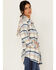 Image #2 - Idyllwind Women's Plaid Print Rendon Flannel Shirt, Blue, hi-res