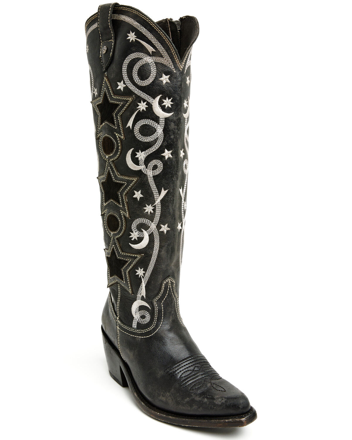 Image #1 - Liberty Black Women's Nagore Tall Western Boots - Snip Toe, Black, hi-res
