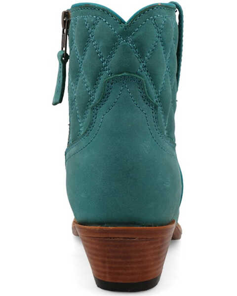 Image #5 - Twisted X Women's 6" Steppin' Out Booties - Snip Toe , Blue, hi-res