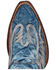 Image #6 - Dan Post Women's Moxie Tall Western Boots - Snip Toe, Blue, hi-res