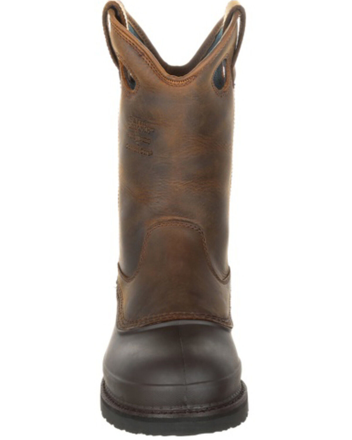 Image #6 - Georgia Boot Men's Mud Dog Pull On Work Boots - Soft Toe, Tan, hi-res