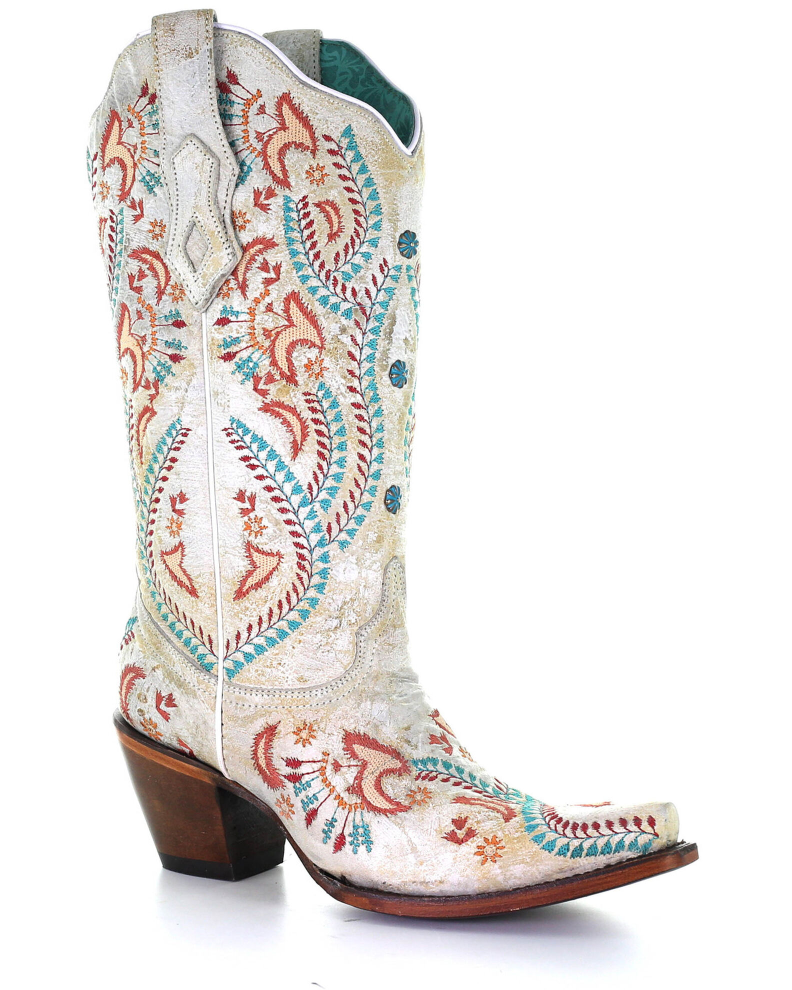 Corral women's boots turquoise on sale