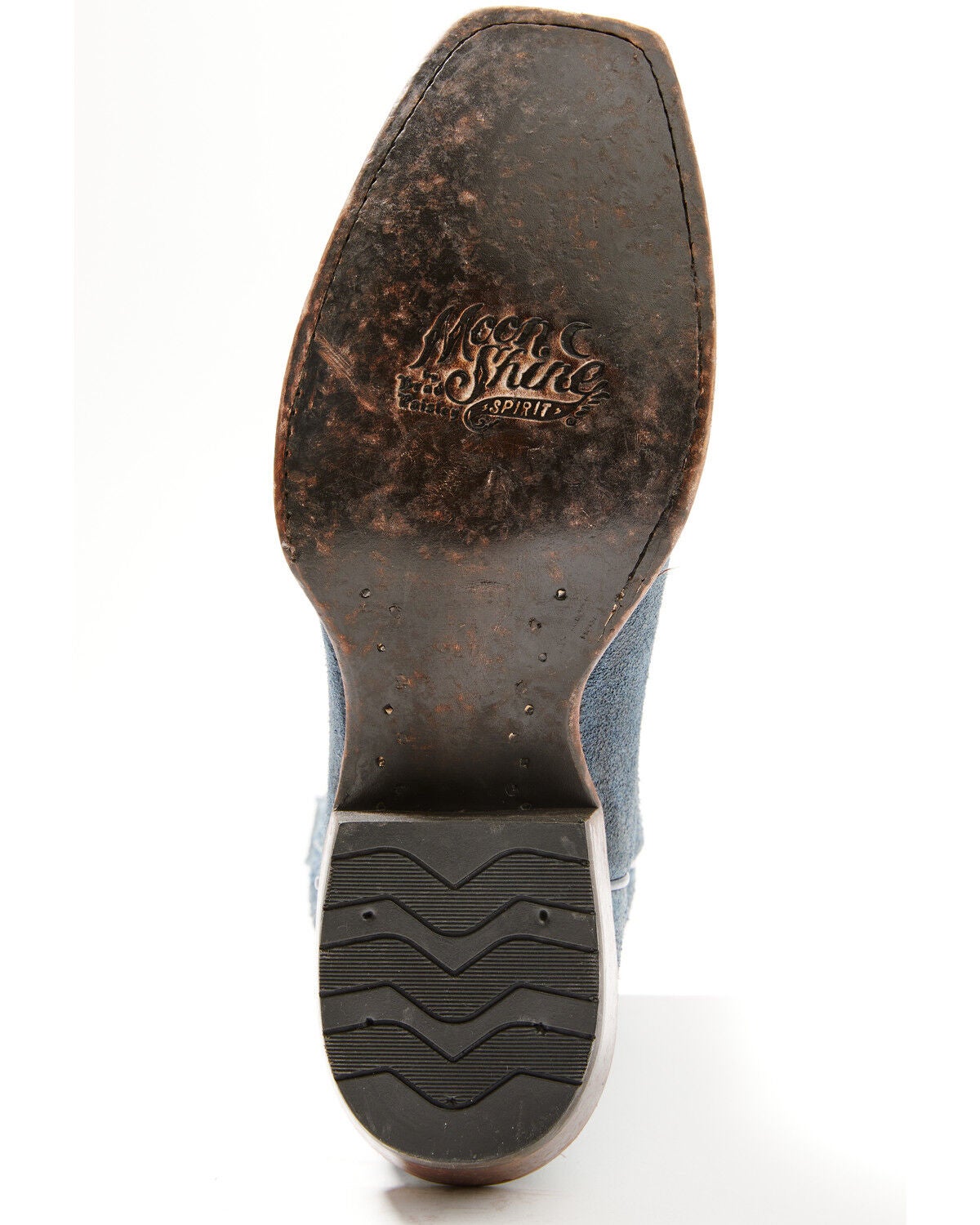 Image #7 - Moonshine Spirit&reg; Men's Gunsmoke Western Boots - Square Toe, Blue, hi-res