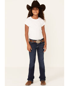 Wrangler Girls' Lacie Bootcut Jeans, Blue, hi-res