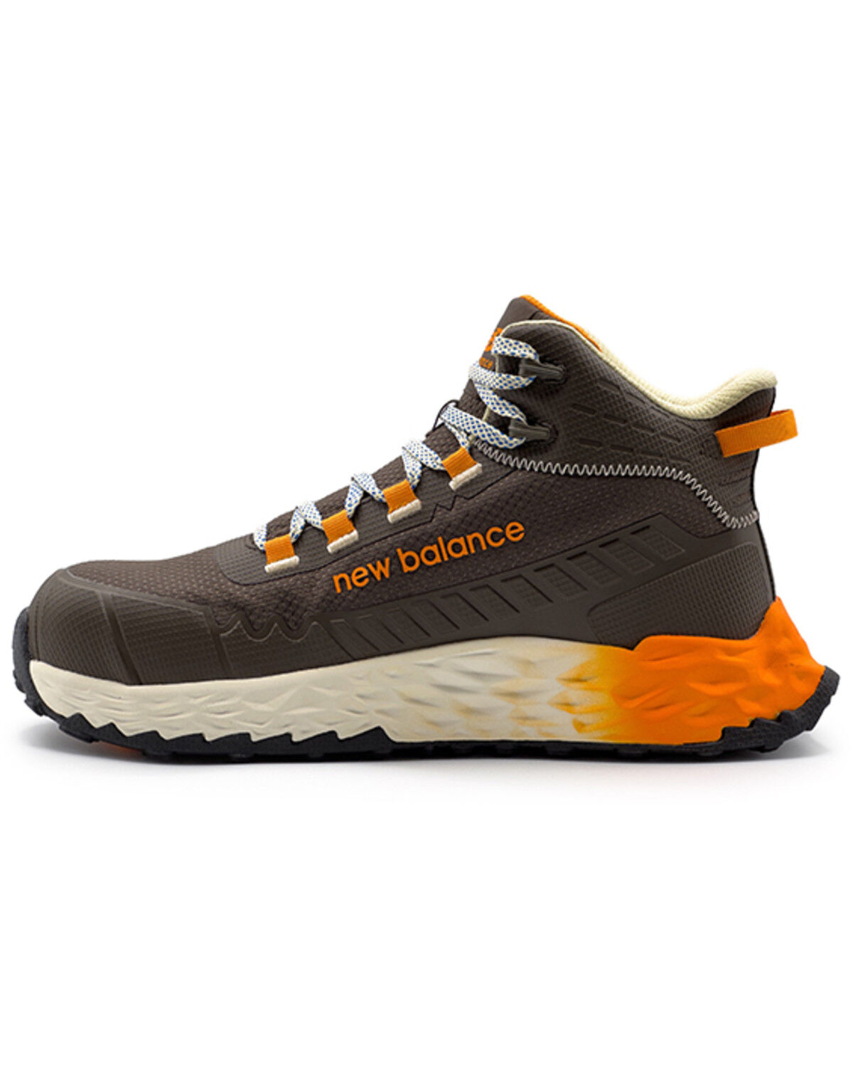 Image #3 - New Balance Men's Cremorne Mid Work Shoes - Composite Toe, Chocolate, hi-res