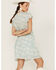 Image #3 - Stetson Women's Feather Print Button-Front Mini Dress, , hi-res