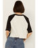 Image #4 - Bandit Women's Bandit Cropped Baseball Tee, Grey, hi-res