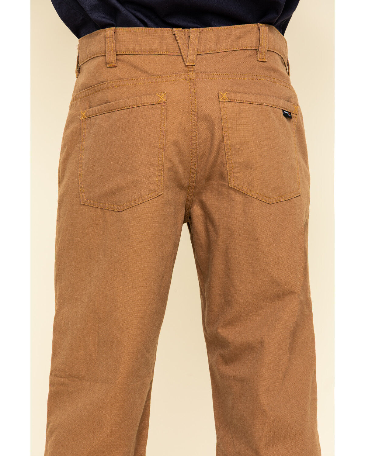 Image #4 - Hawx Men's FR Straight Work Pants, Brown, hi-res