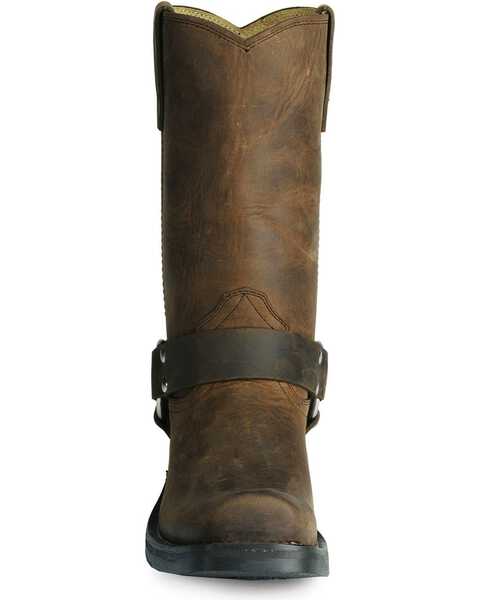 Image #5 - Durango Women's Harness Western Boots - Square Toe, Brown, hi-res
