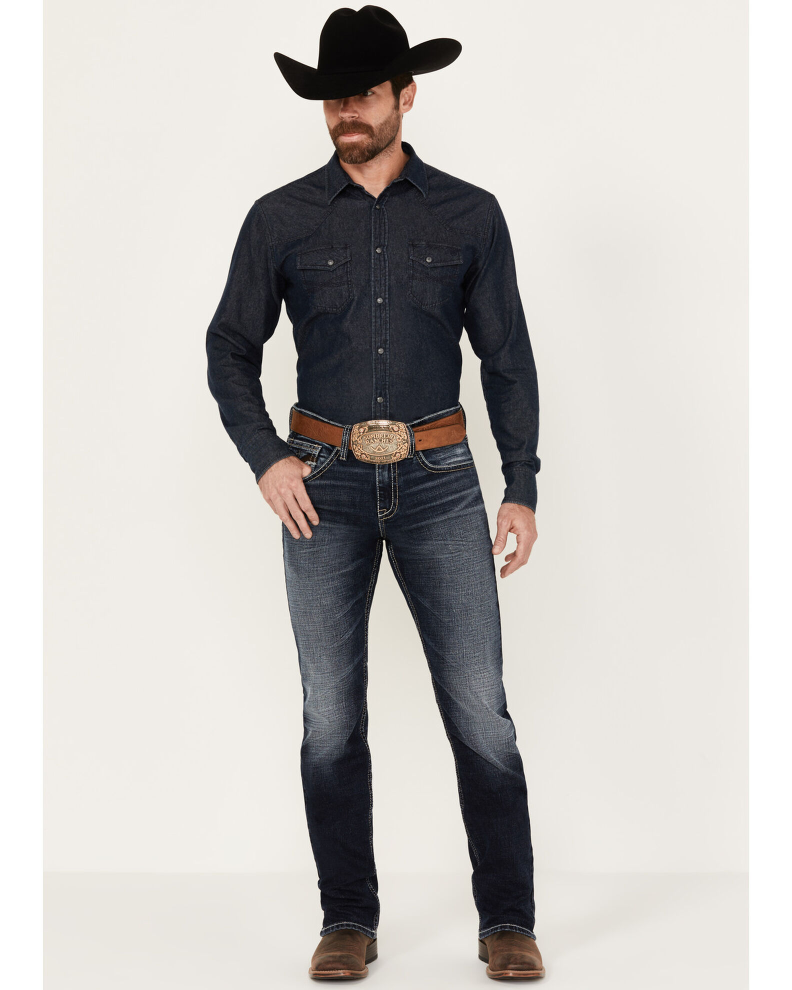 入園入学祝い Cody James Men's Moonbeam Dark Wash Slim Straight Stretch スノーボード