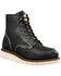Image #1 - Carhartt Women's Black Wedge Sole Waterproof Work Boots - Soft Toe, Black, hi-res