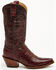 Image #2 - Shyanne Women's Aspen Exotic American Alligator Western Boots - Snip Toe, Black Cherry, hi-res