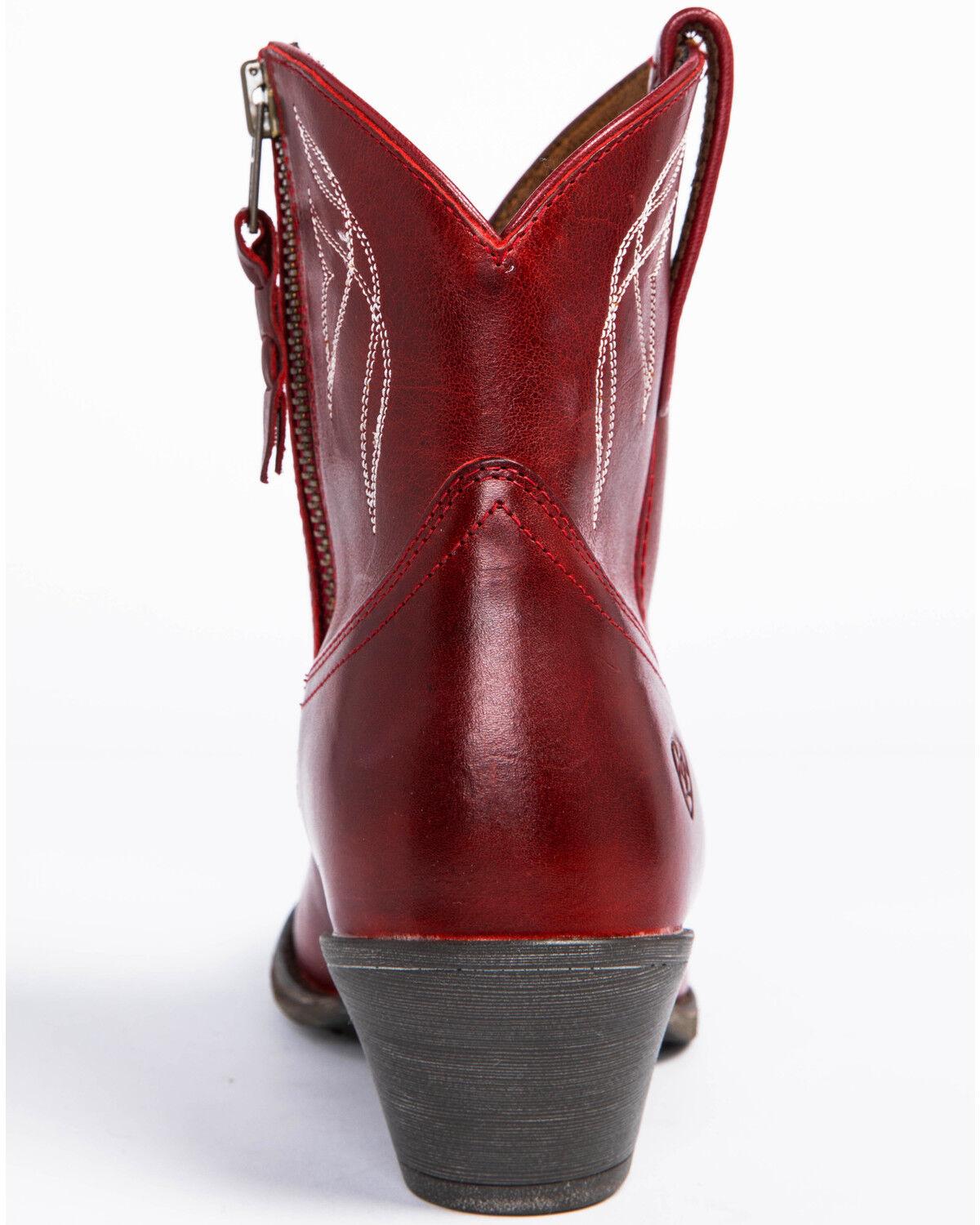 Image #5 - Ariat Women's Darlin Booties - Medium Toe, Red, hi-res