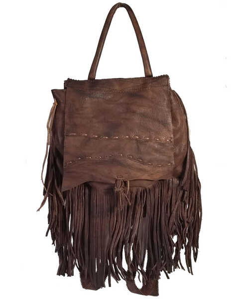 Image #1 - Kobler Leather Women's Rucksack Backpack, Dark Brown, hi-res