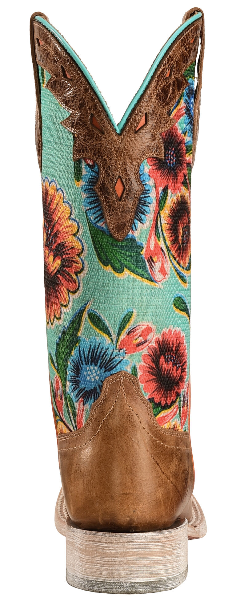 Ariat Women s Floral Textile Circuit Champion Western Boots Broad Square Toe Sheplers