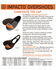 Impacto Toes2Go Composite Toe Cap - Large, Black/orange, hi-res