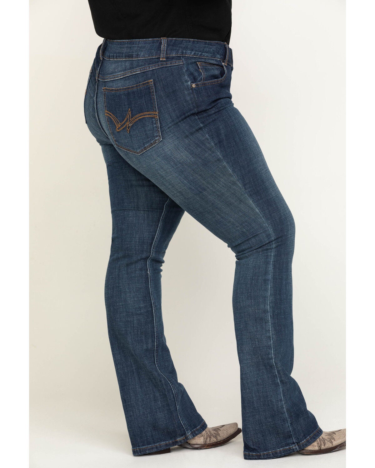 Wrangler Women's Mid-Rise Bootcut Jeans - Plus | Sheplers