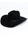 Serratelli Men's 6X Cattleman Black Fur Felt Western Hat , Black, hi-res