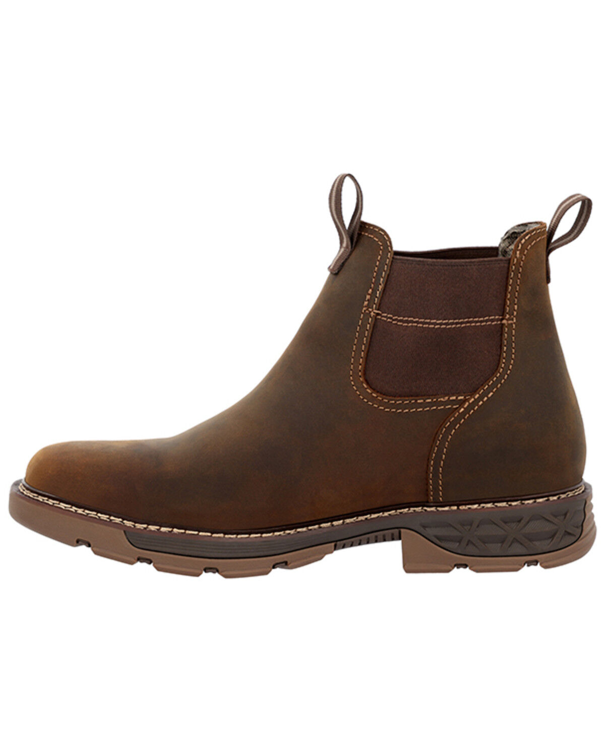 Image #3 - Georgia Boot Men's Carbo-Tec FLX Waterproof Work Boots - Alloy Toe, Brown, hi-res