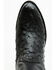 Image #6 - Cody James Black 1978® Men's Chapman Exotic Full-Quill Ostrich Western Boots - Round Toe, Black, hi-res