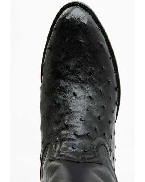 Image #6 - Cody James Black 1978® Men's Chapman Exotic Full-Quill Ostrich Western Boots - Medium Toe , Black, hi-res