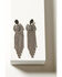 Image #1 - Wonderwest Women's Bling Earrings , Pewter, hi-res