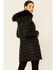 Roper Women's Parachute Down-Fill Zip-Front Hooded Coat , Black, hi-res