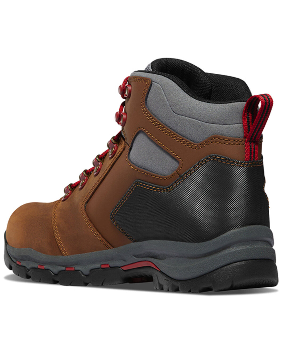 Image #3 - Danner Men's Vicious Waterproof Work Boots - Soft Toe, Red/brown, hi-res